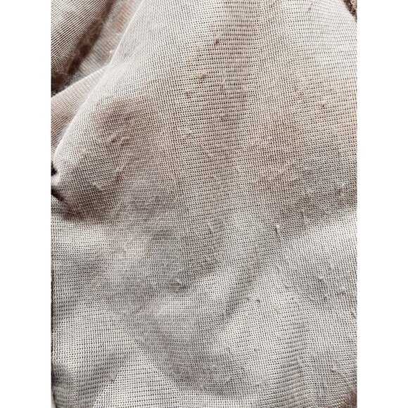 Timing Crop Faux Fur Jacket Grayish Lavendar Brassy Zip Pull Women's Size Medium - Picture 10 of 12